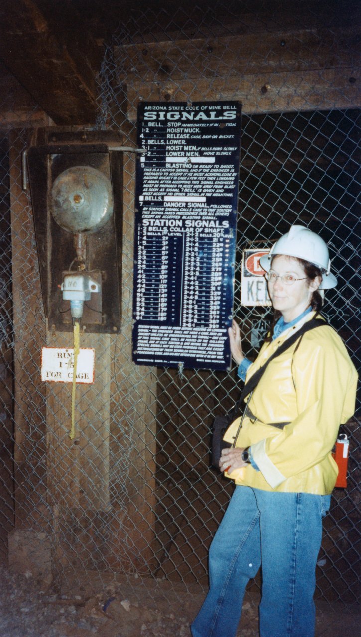 AandM trip- copper mine in Bisbee AZ- June 2002 3